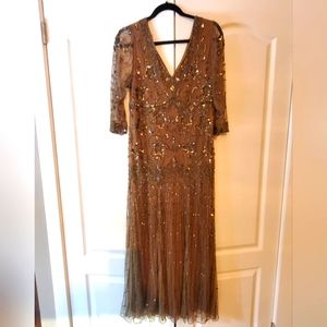Glamorous Embellished Evening Maxi Dress